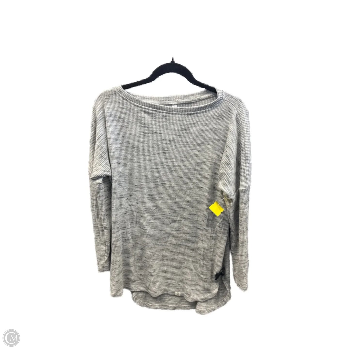 Top Long Sleeve By Clothes Mentor In Grey, Size: S