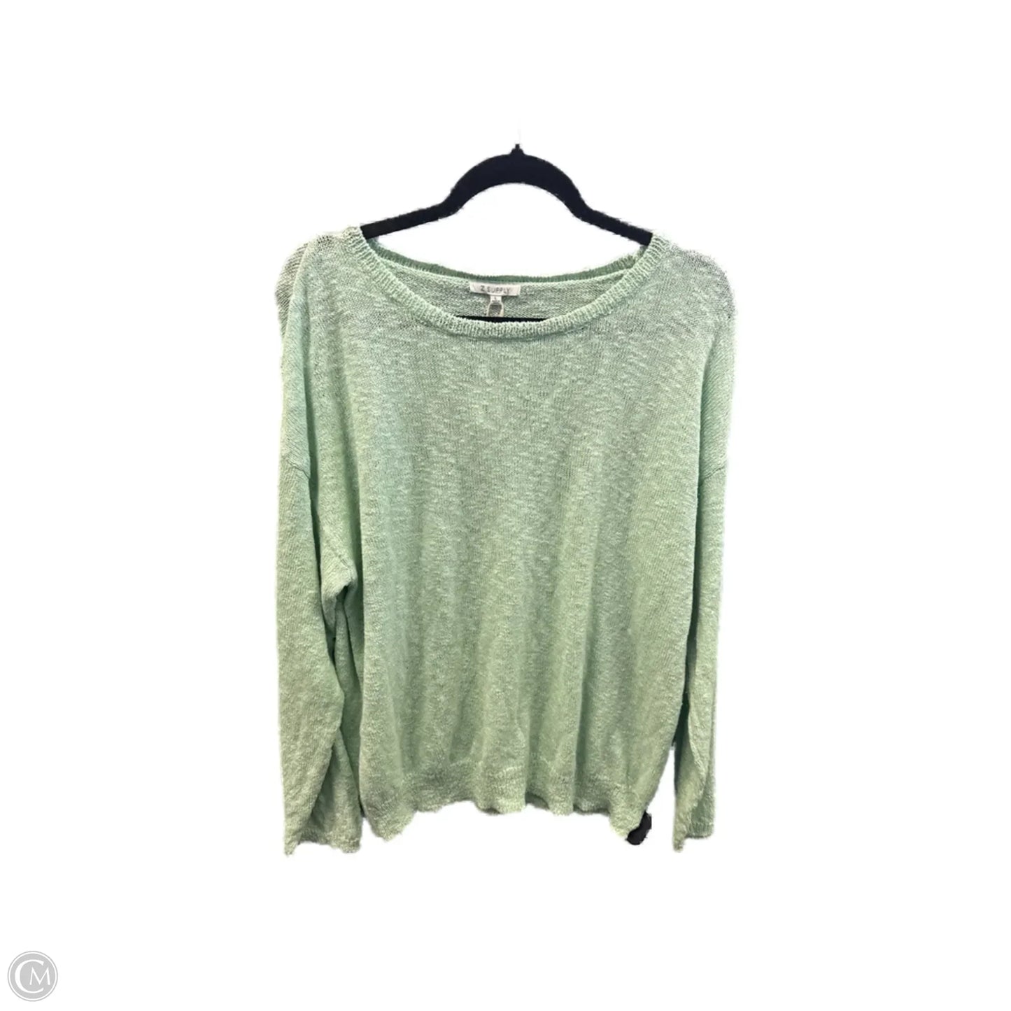 Sweater By Z Supply In Green, Size: L