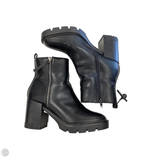 Boots Ankle Heels By Esprit In Black, Size: 8.5