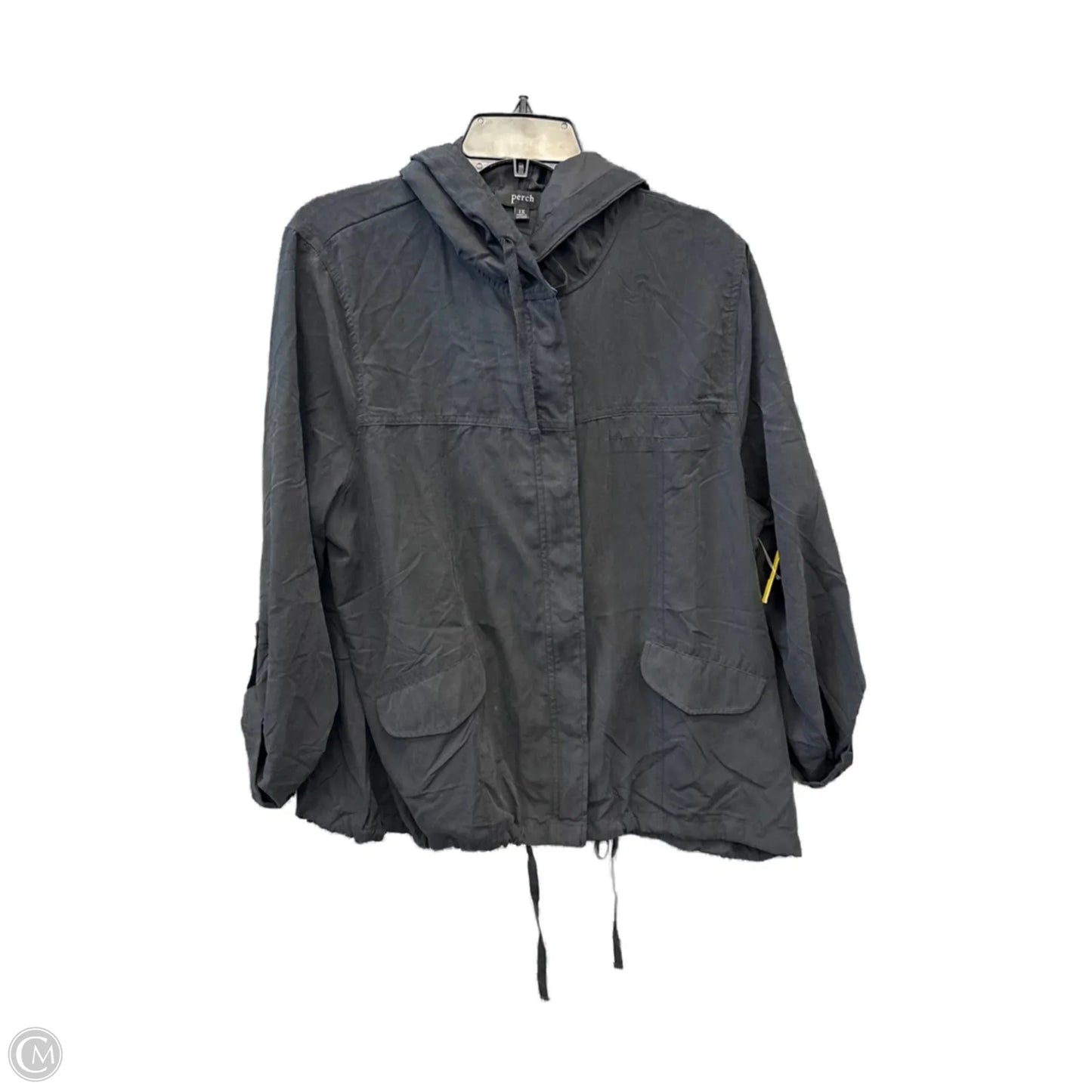 Jacket Other By Clothes Mentor In Black, Size: 1x