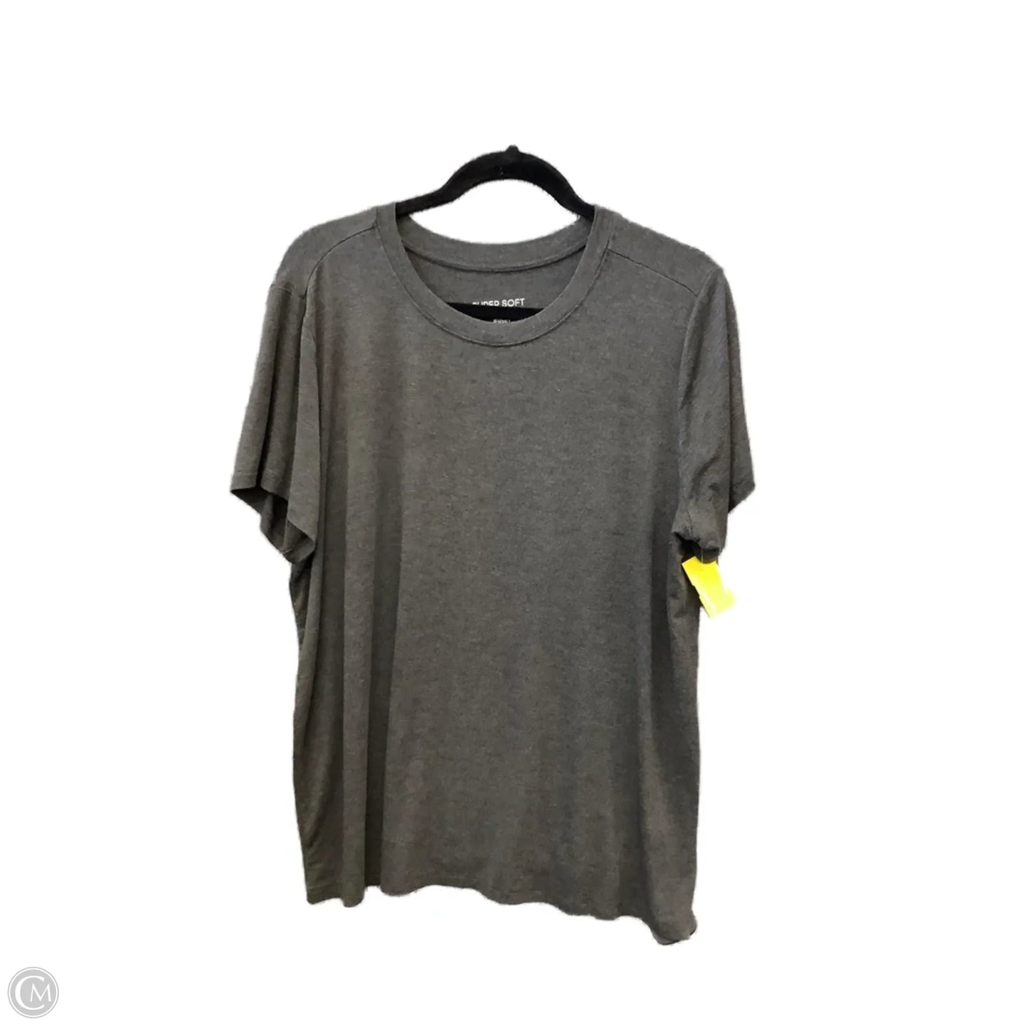 Top Short Sleeve By Torrid In Grey, Size: 2x