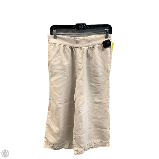 Pants Linen By Loft In Tan, Size: 4