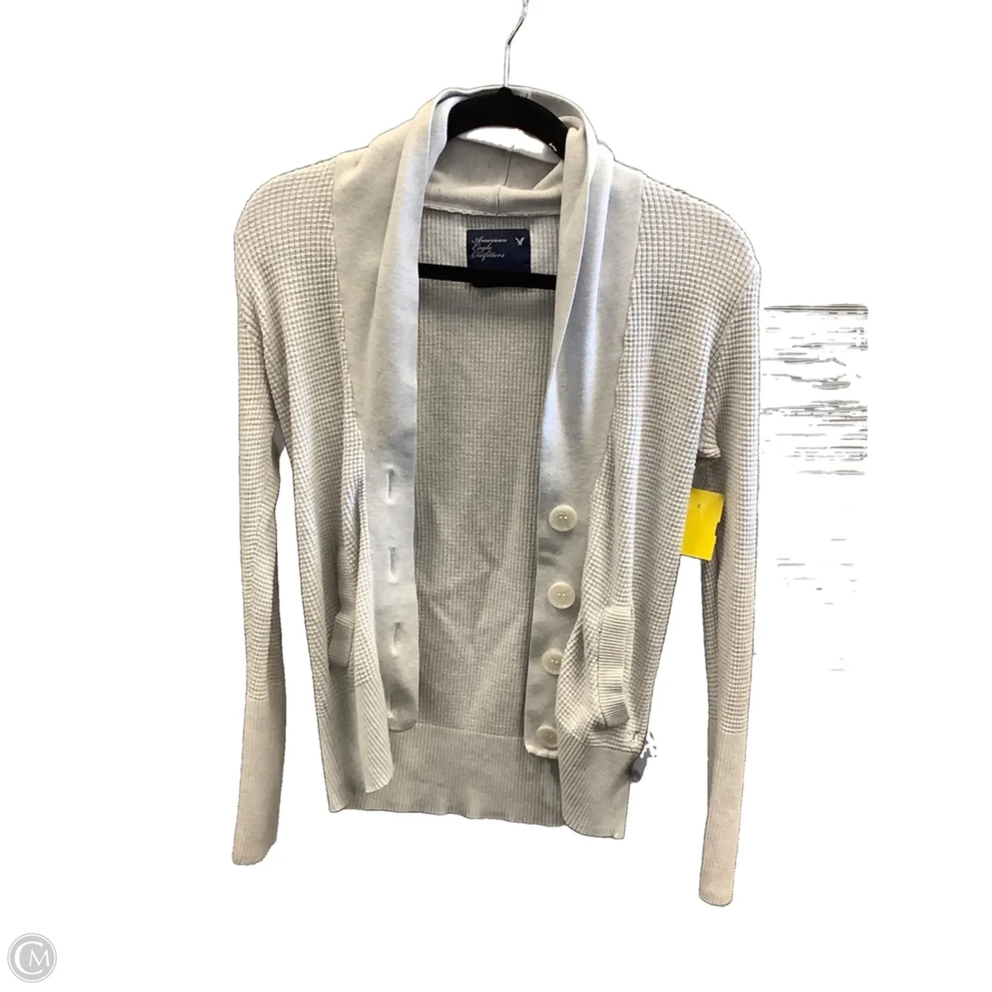 Cardigan By American Eagle In Grey, Size: M