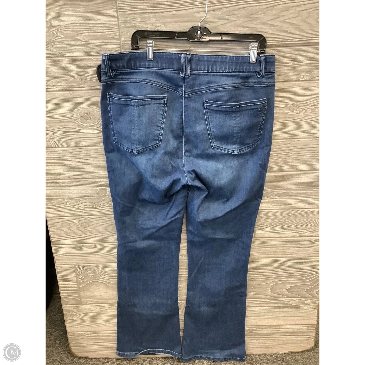 Jeans Boot Cut By Democracy In Blue Denim, Size: 16