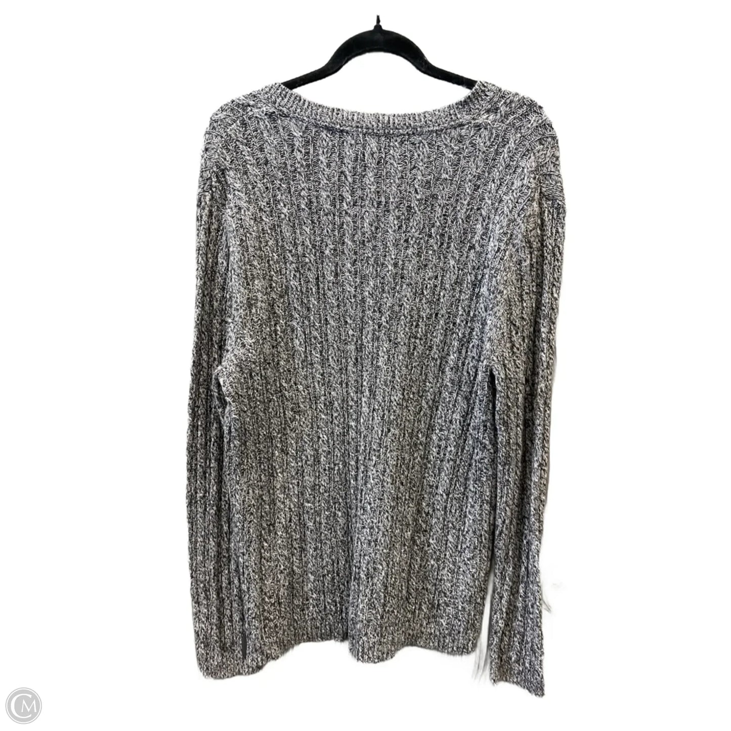 Sweater By Croft And Barrow In Grey, Size: Xl