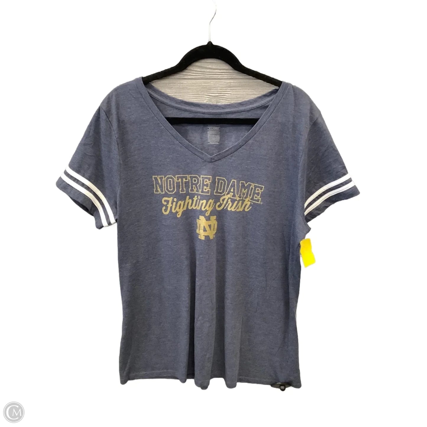 Top Short Sleeve By Clothes Mentor In Blue, Size: Xl