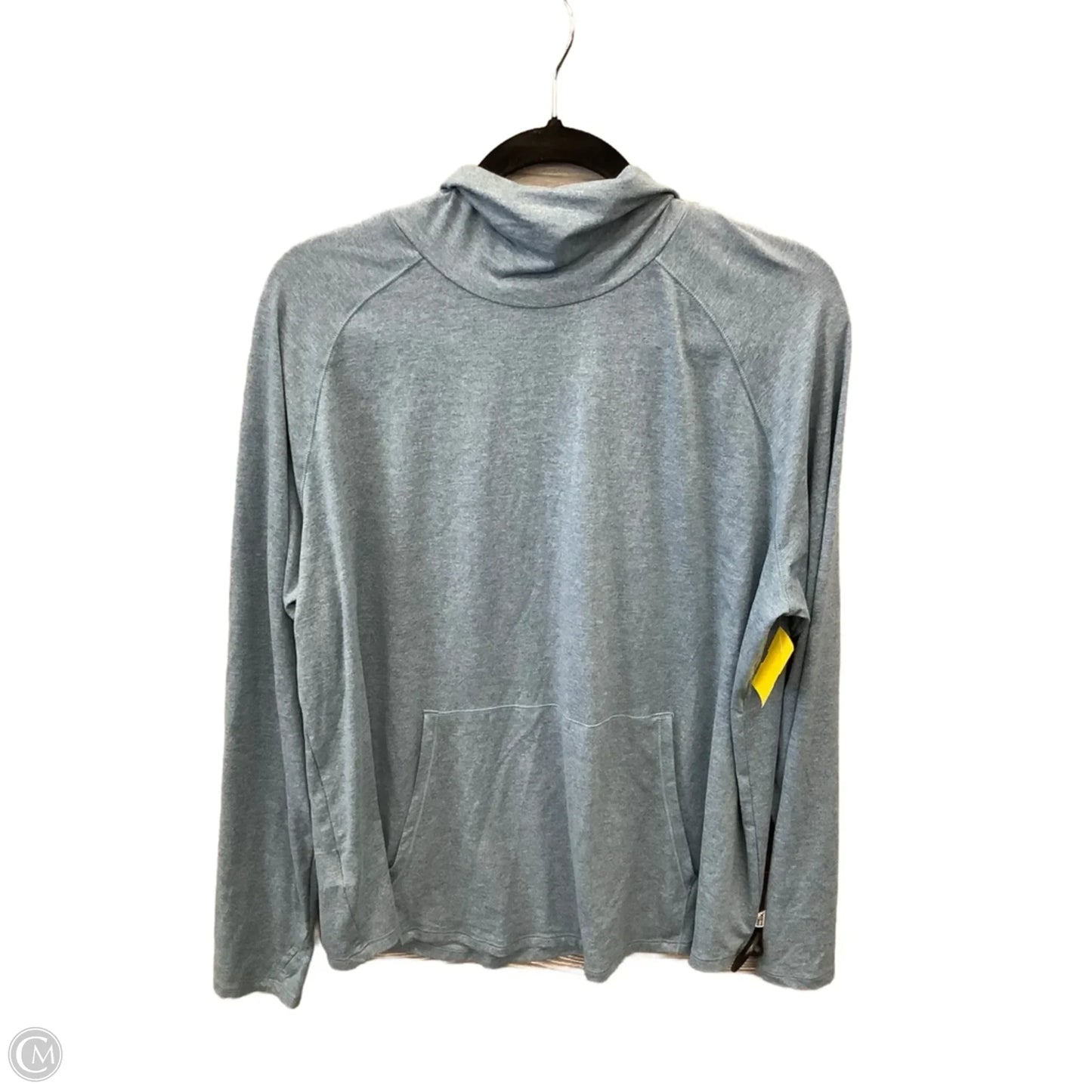 Top Long Sleeve By Eddie Bauer In Blue, Size: Xxl