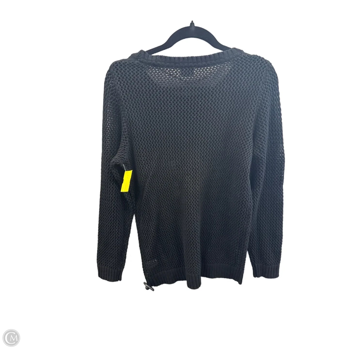 Sweater By Faded Glory In Black, Size: L