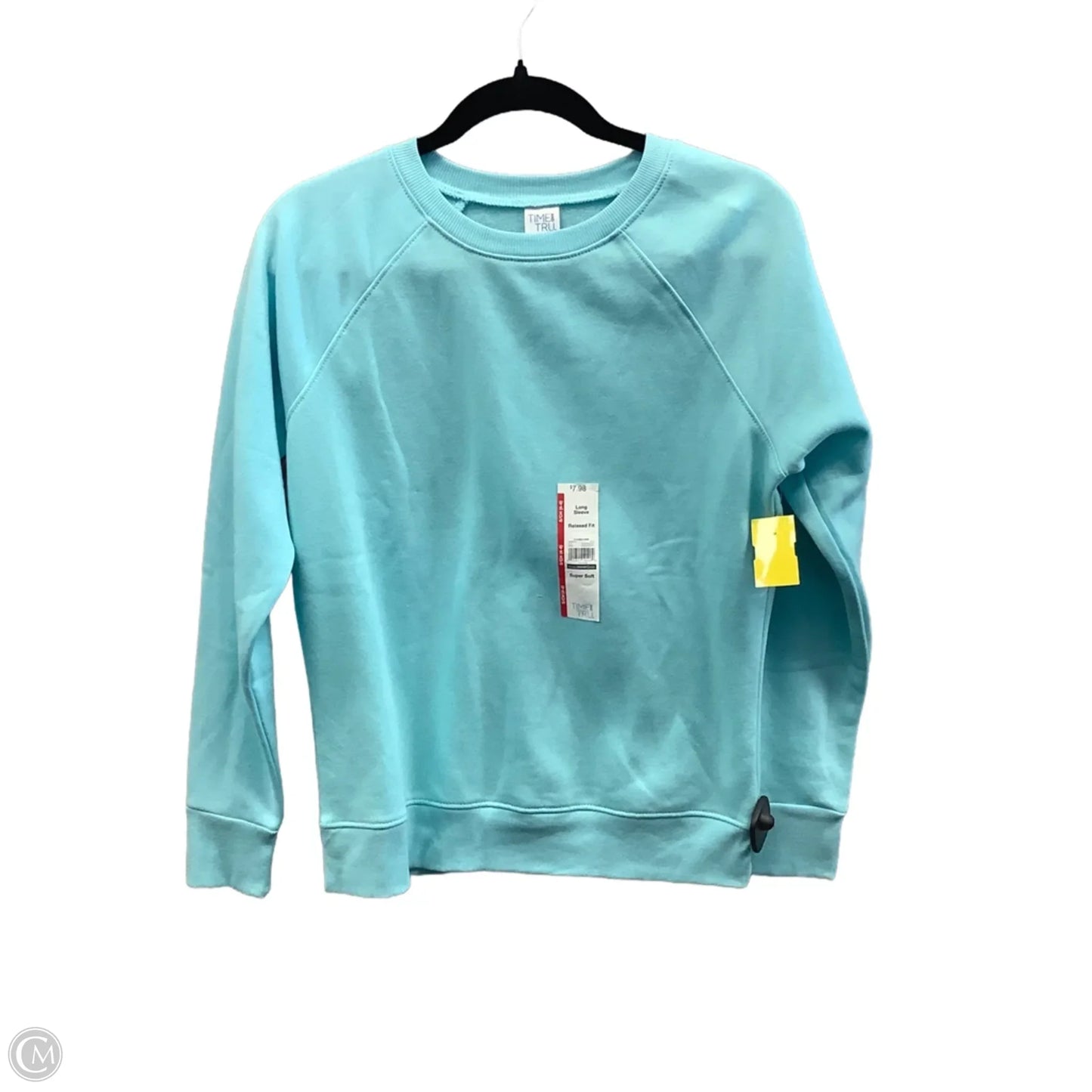 Top Long Sleeve By Time And Tru In Blue, Size: S