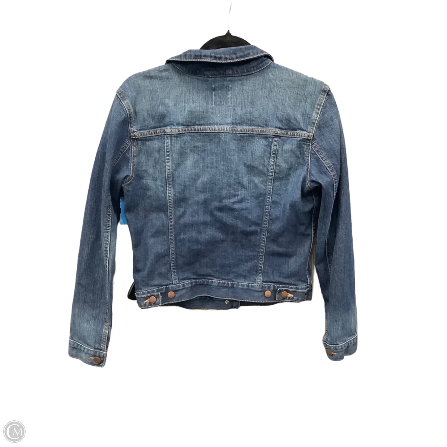 Jacket Denim By Gap In Blue Denim, Size: S