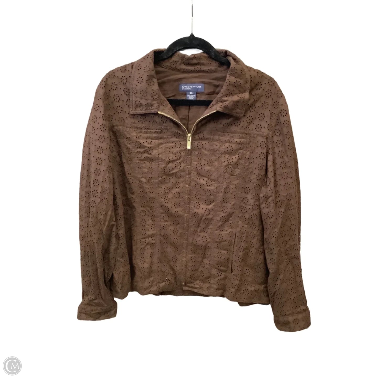 Jacket Other By Jones New York In Brown, Size: Xl