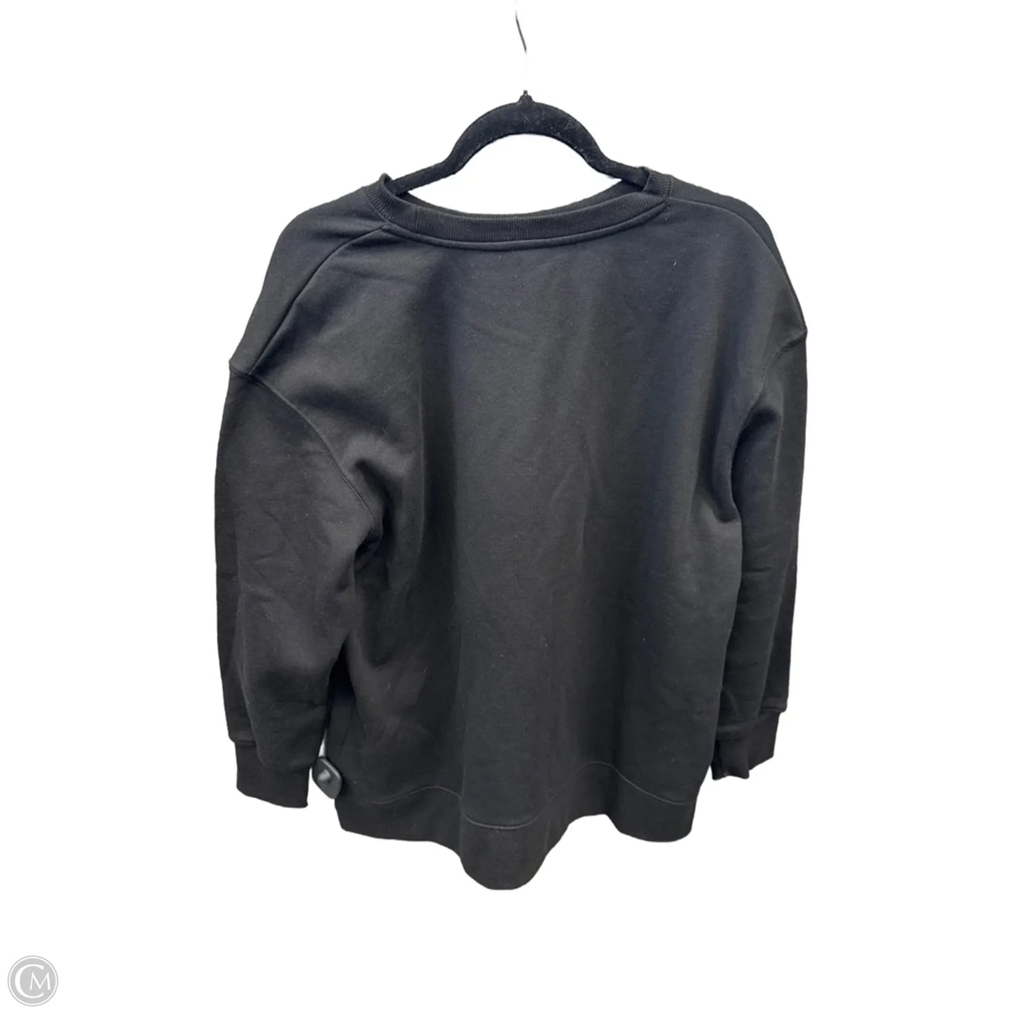 Top Long Sleeve By Terra & Sky In Black, Size: Xl