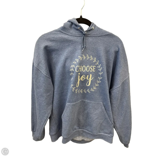 Top Long Sleeve By Clothes Mentor In Blue, Size: Xl