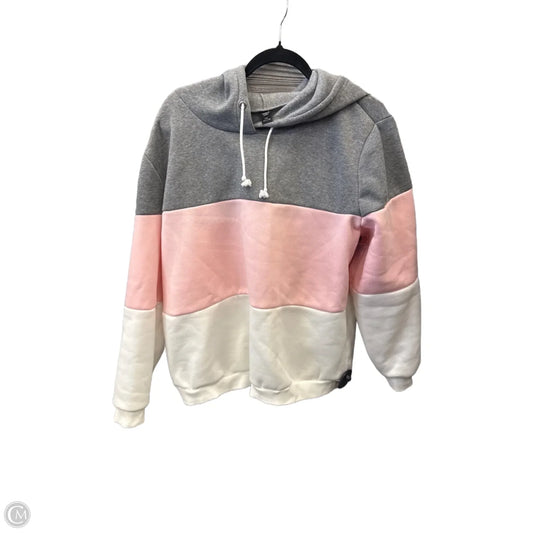 Top Long Sleeve By Shein In Grey, Size: 2x