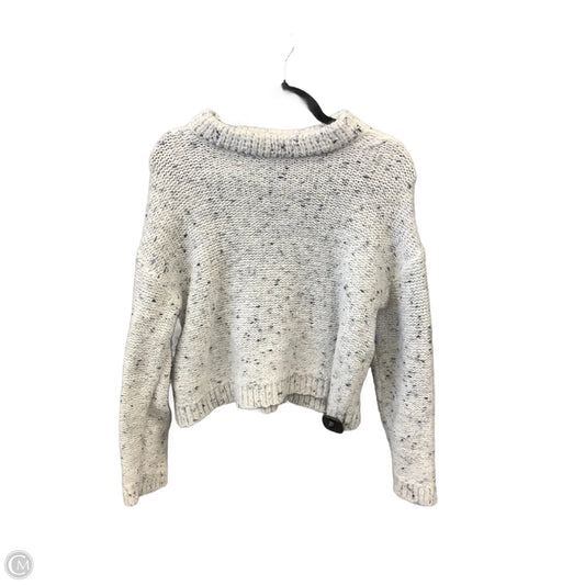 Sweater By Ann Taylor In White, Size: L