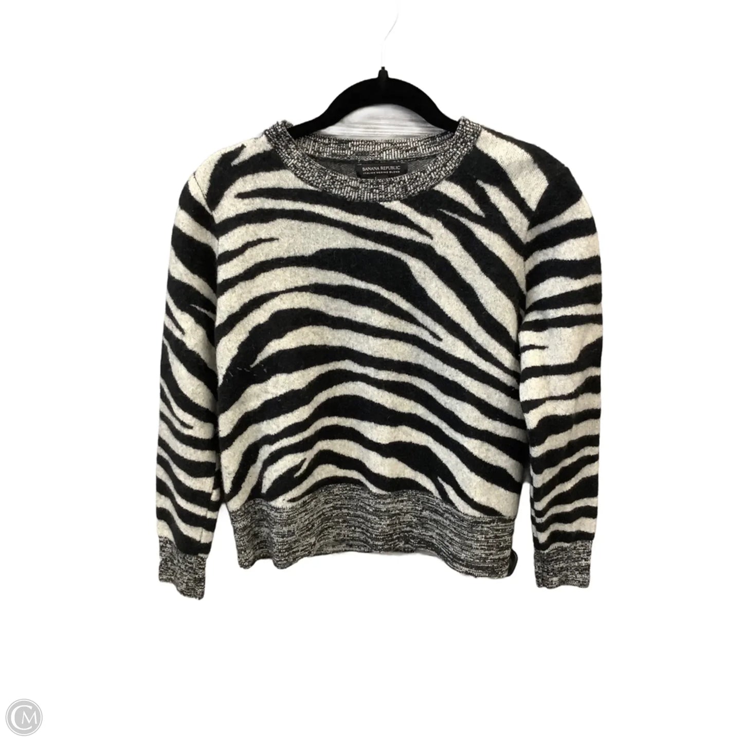 Sweater By Banana Republic In Grey, Size: Xl