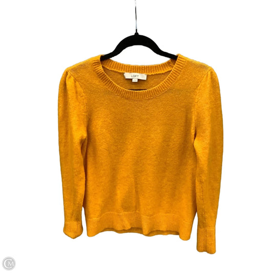 Sweater By Loft In Yellow, Size: M