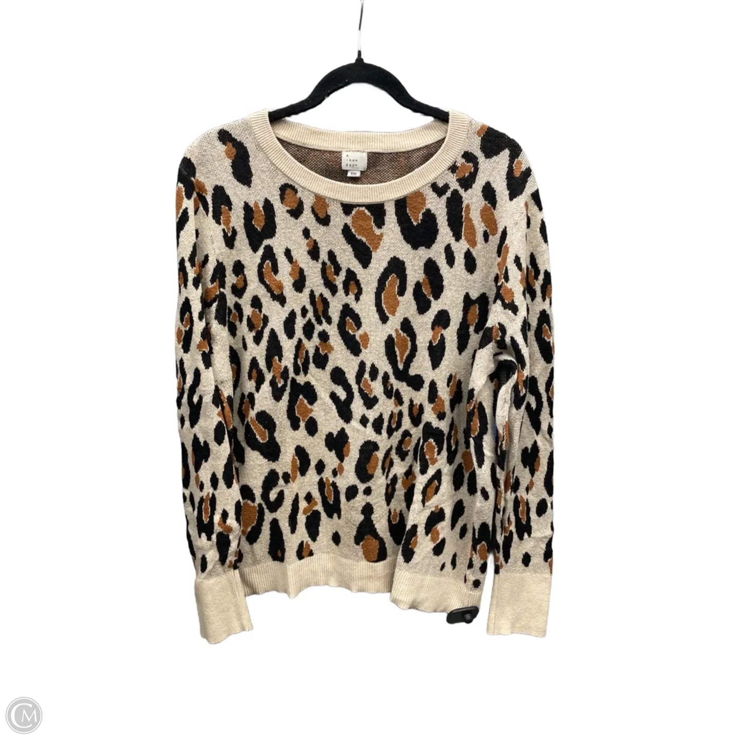 Sweater By A New Day In Animal Print, Size: Xxl
