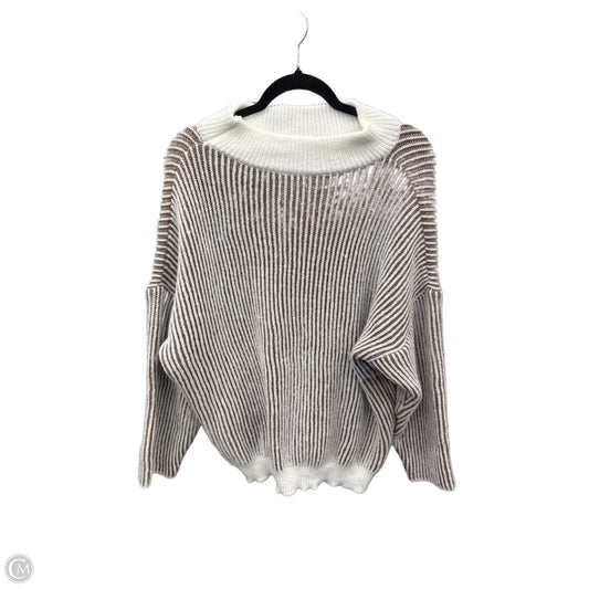 Sweater By Shein In Striped Pattern, Size: 2x