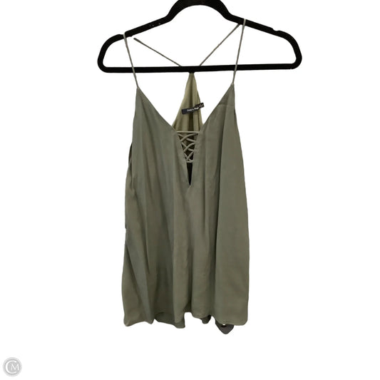 Top Sleeveless By Clothes Mentor In Green, Size: M