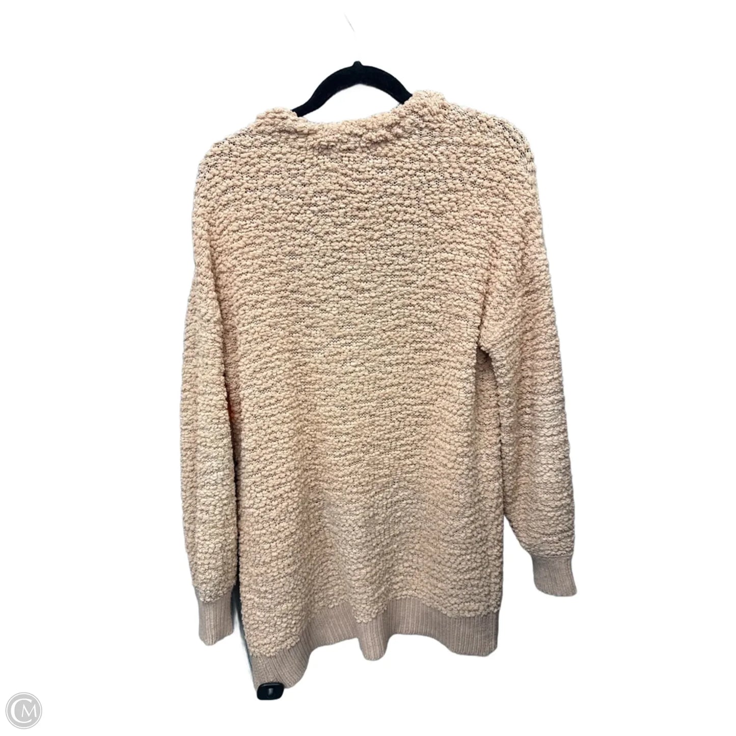 Sweater Cardigan By Falls Creek In Pink, Size: S