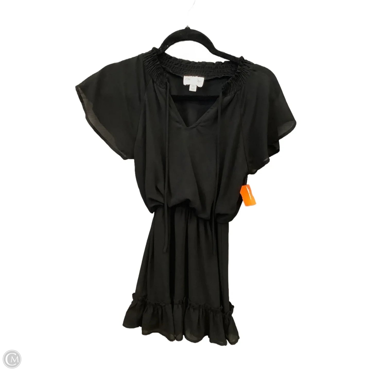 Dress Casual Short By Jun & Ivy In Black, Size: Xxs