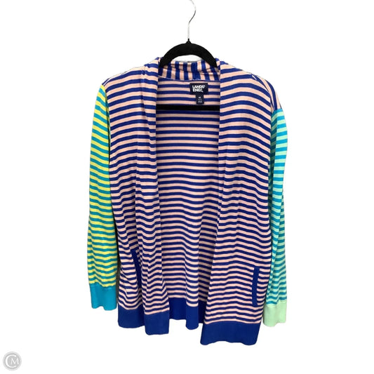 Cardigan By Lands End In Multi-colored, Size: M