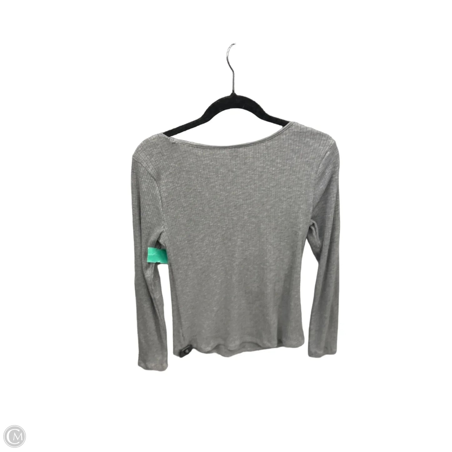 Top Long Sleeve By Old Navy In Grey, Size: L
