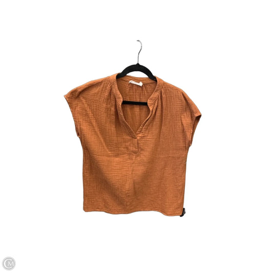Top Sleeveless By Lush In Brown, Size: M