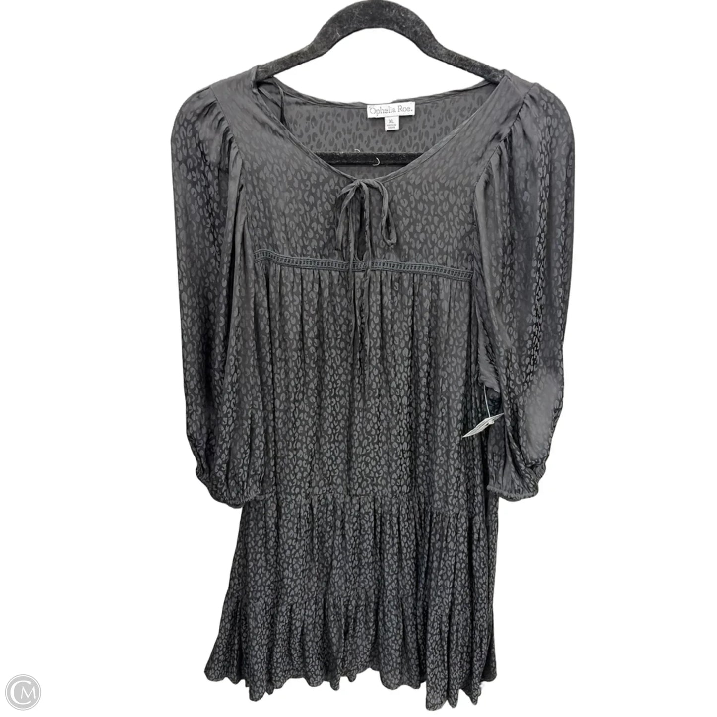 Dress Casual Short By Ophelia Roe In Black, Size: Xl