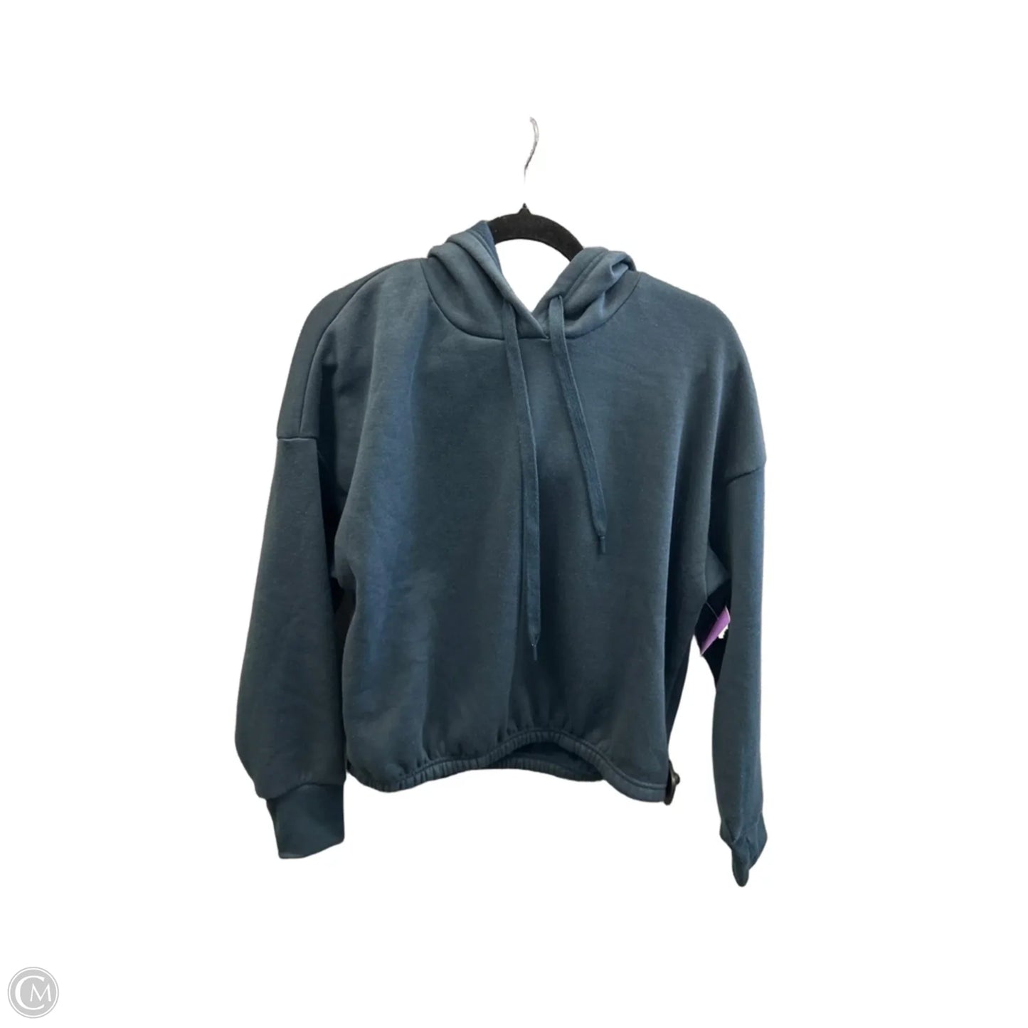Athletic Top Long Sleeve Hoodie By Rbx In Blue, Size: L