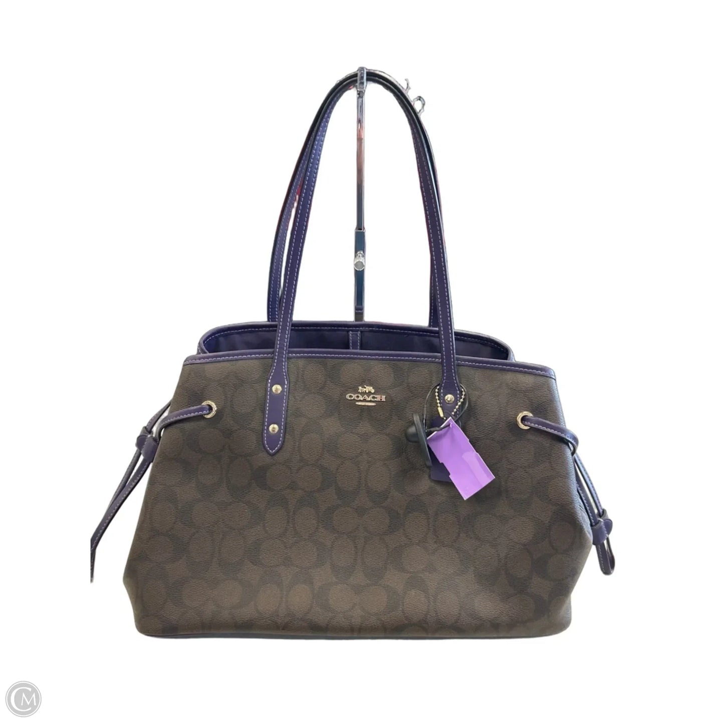 Handbag Designer By Coach, Size: Large