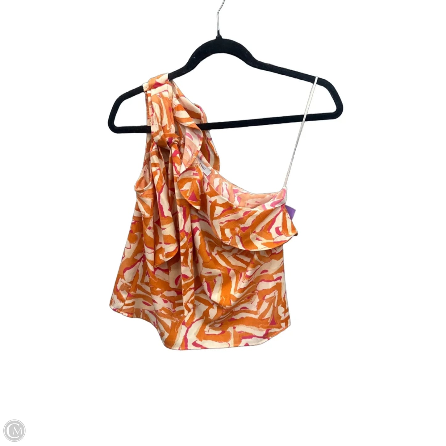 Top Sleeveless By Nine West In Orange, Size: Xs