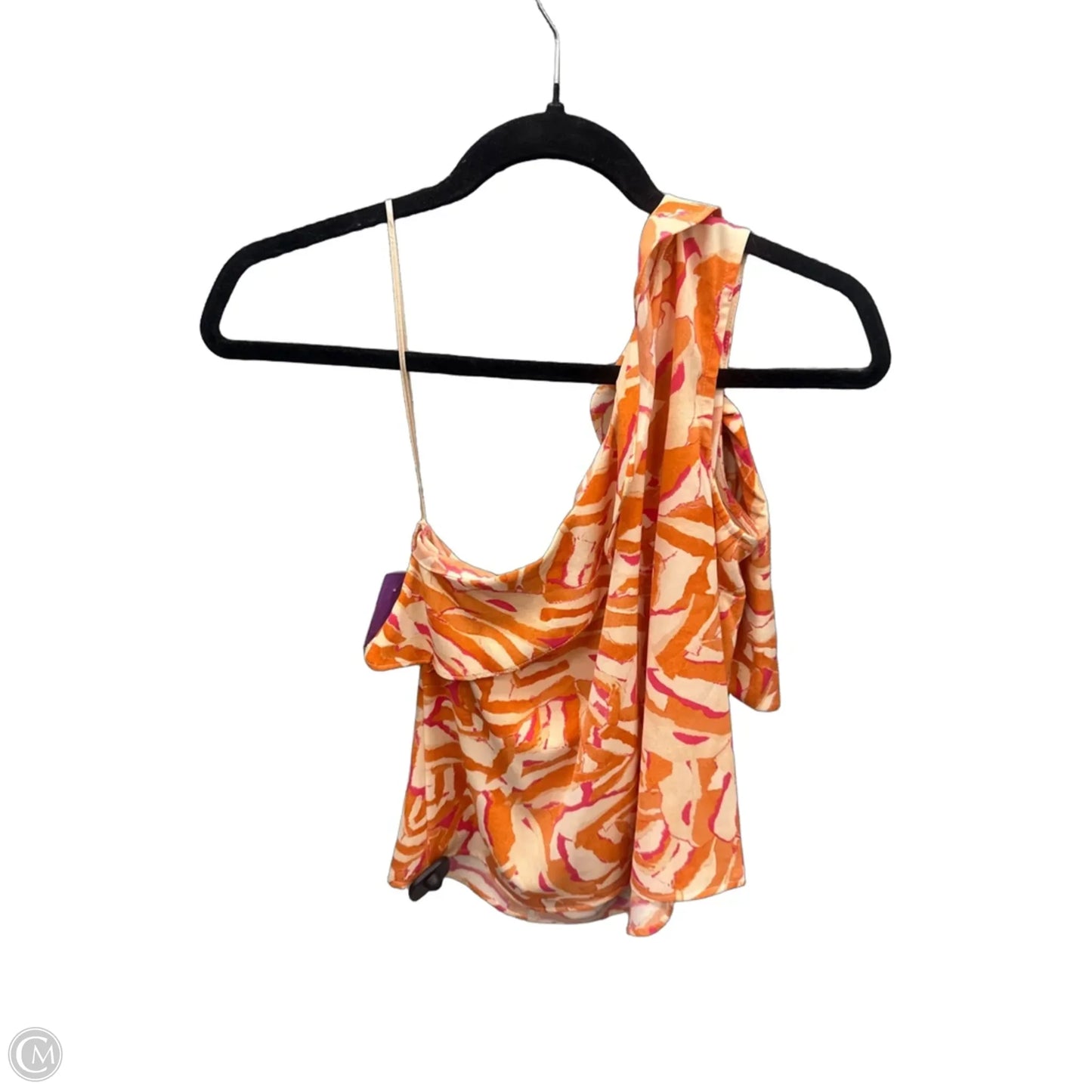 Top Sleeveless By Nine West In Orange, Size: Xs
