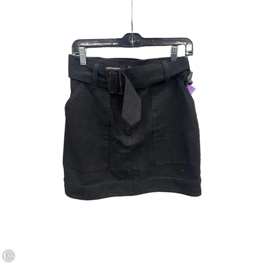 Skirt Mini & Short By Banana Republic In Black, Size: 4