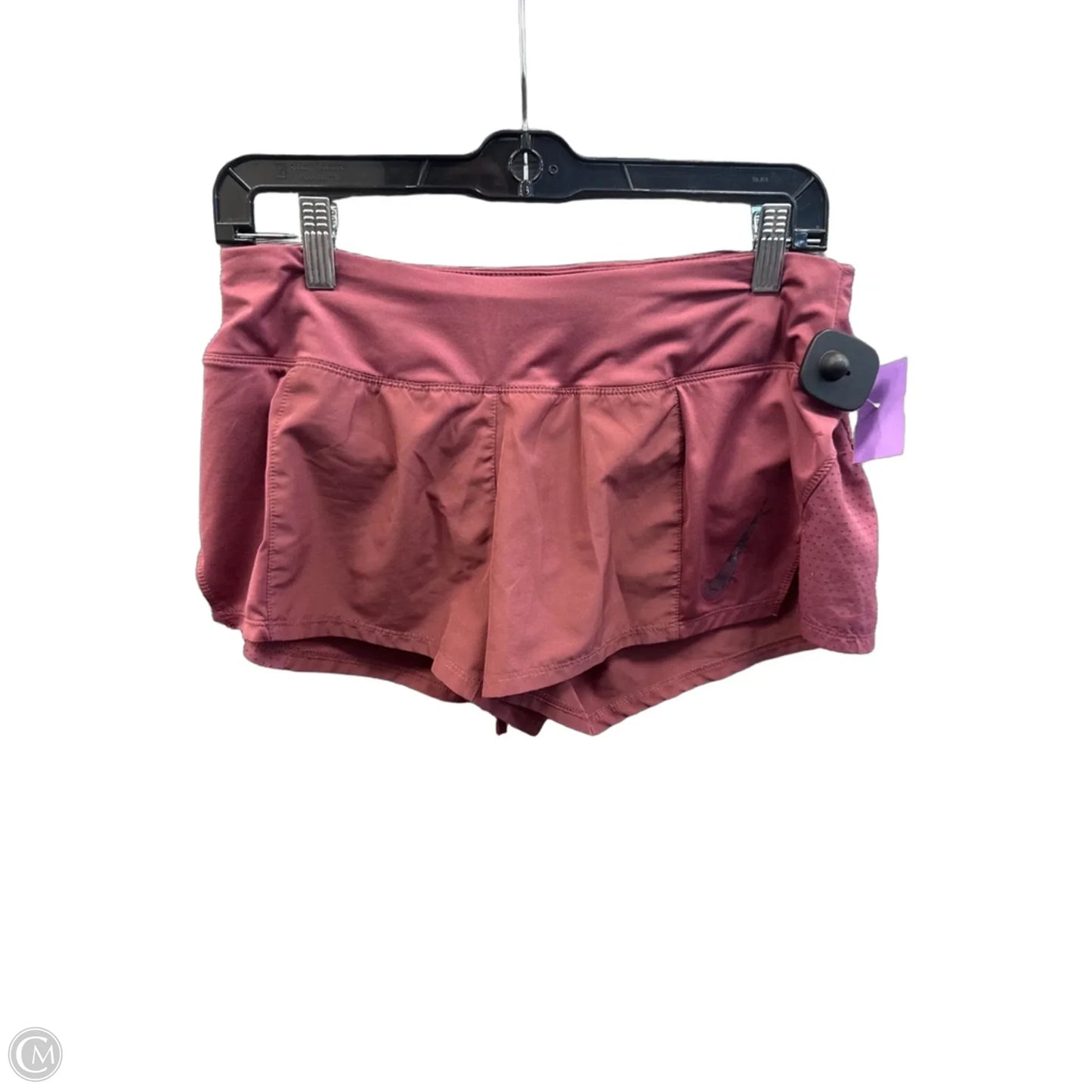 Athletic Shorts By Nike In Mauve, Size: M