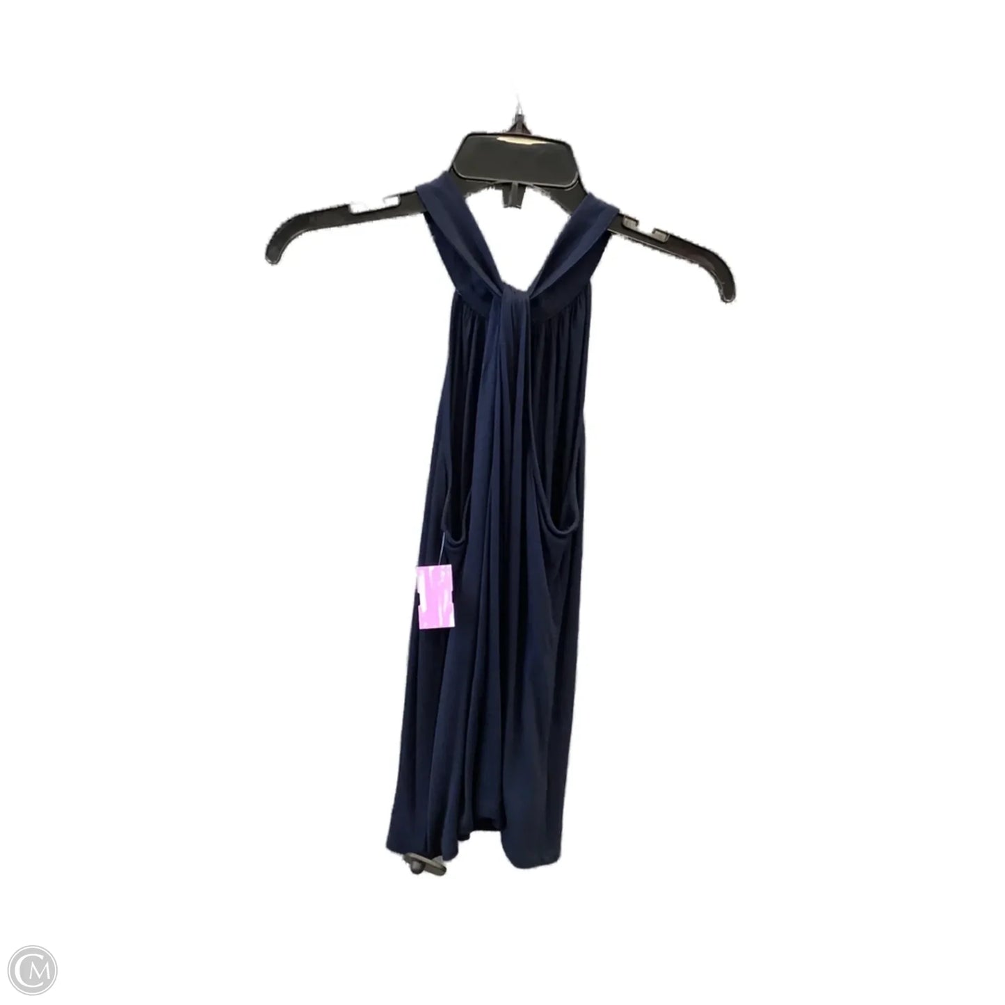 Top Sleeveless By Loft In Blue, Size: S