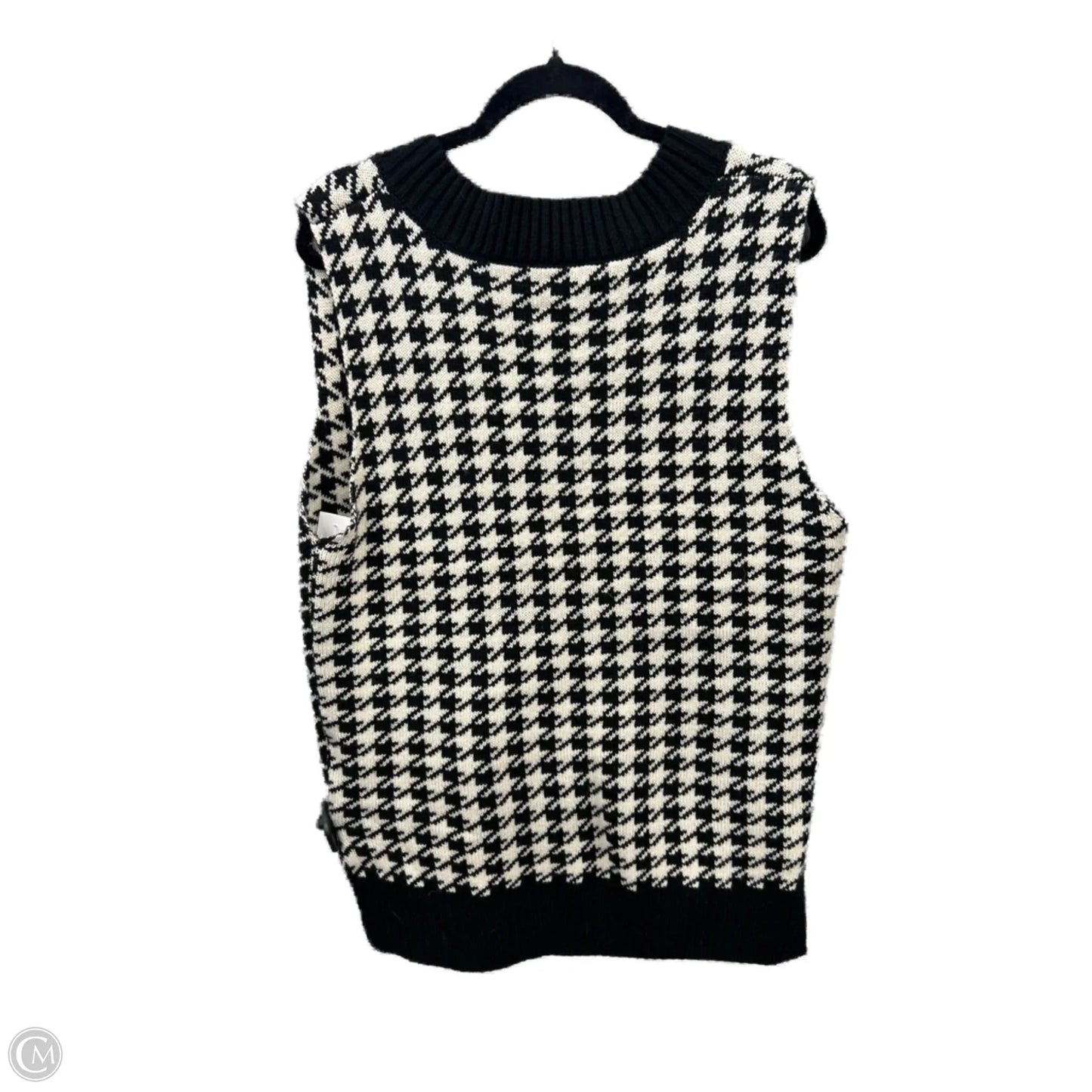 Vest Sweater By Clothes Mentor In Striped Pattern, Size: S