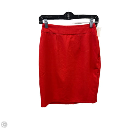 Skirt Mini & Short By Eshakti In Red, Size: 2
