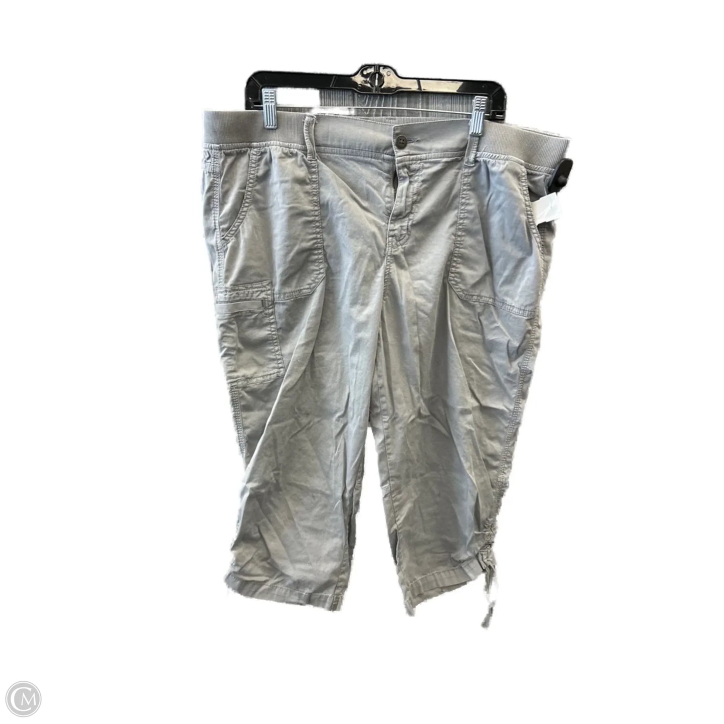 Capris By Sonoma In Grey, Size: 16
