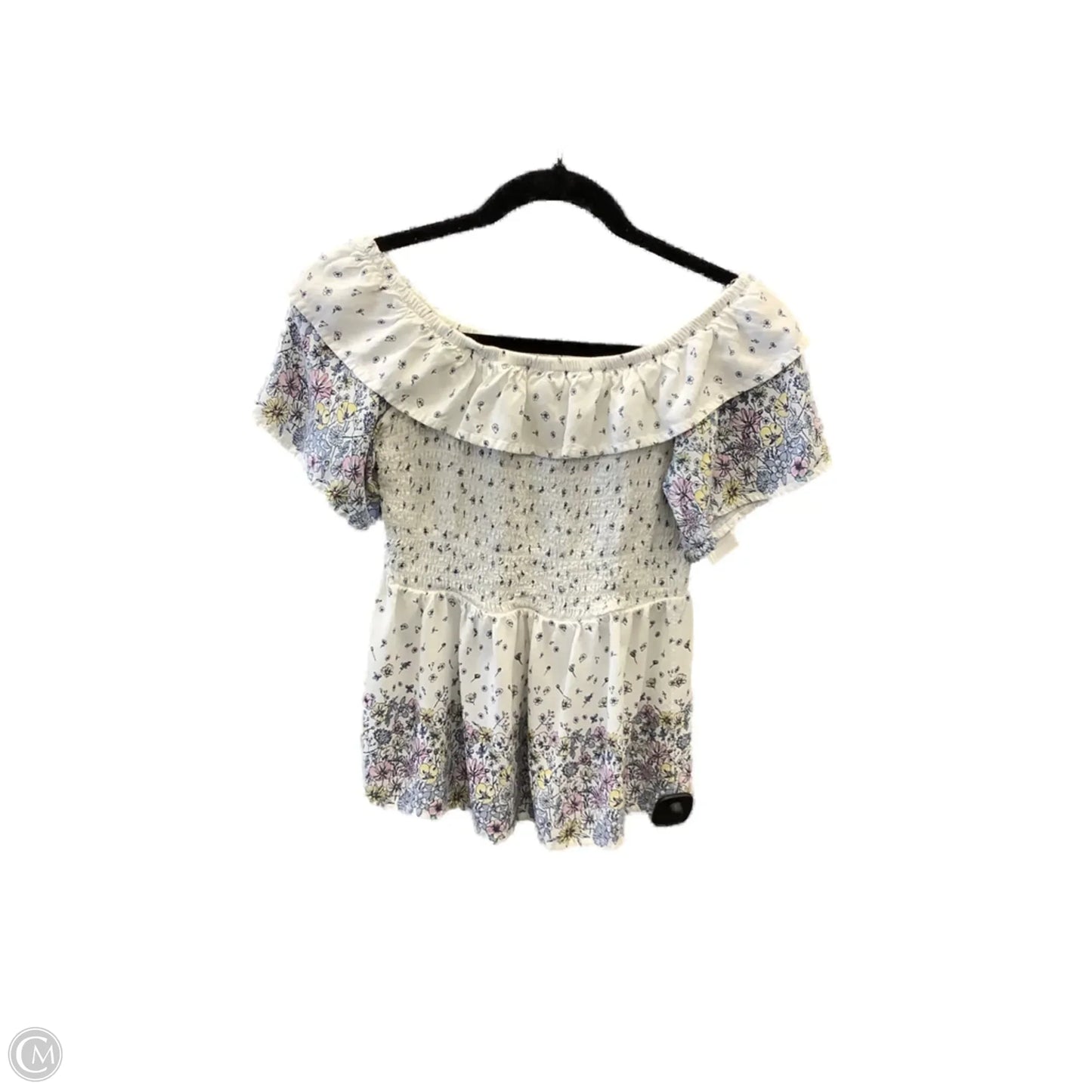 Top Short Sleeve By Maurices In White, Size: Xs