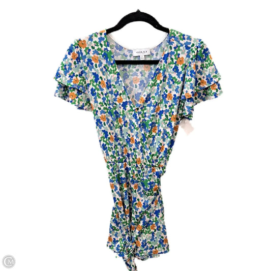 Jumpsuit By Gilli In Floral Print, Size: M