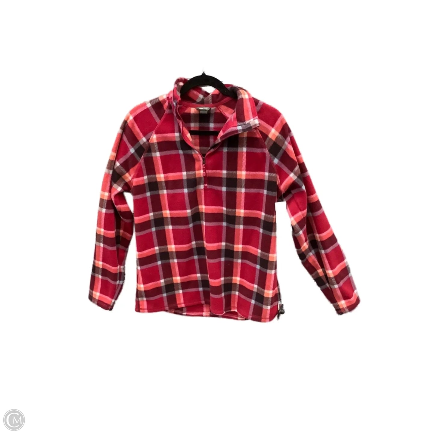 Jacket Other By Eddie Bauer In Plaid Pattern, Size: L