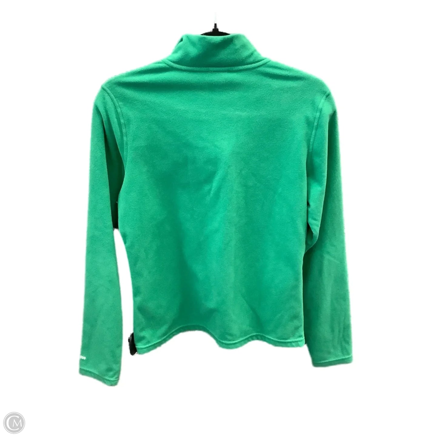 Athletic Top Long Sleeve Collar By The North Face In Green, Size: S