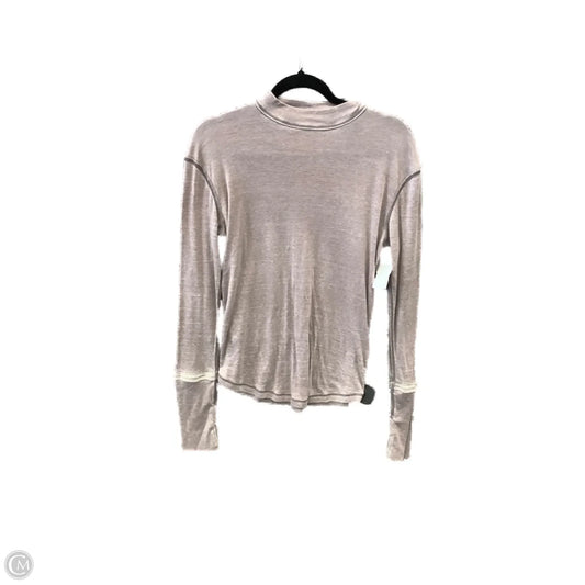 Top Long Sleeve By We The Free In Purple, Size: M