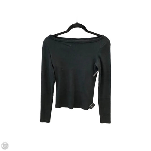 Top Long Sleeve By Universal Thread In Black, Size: S