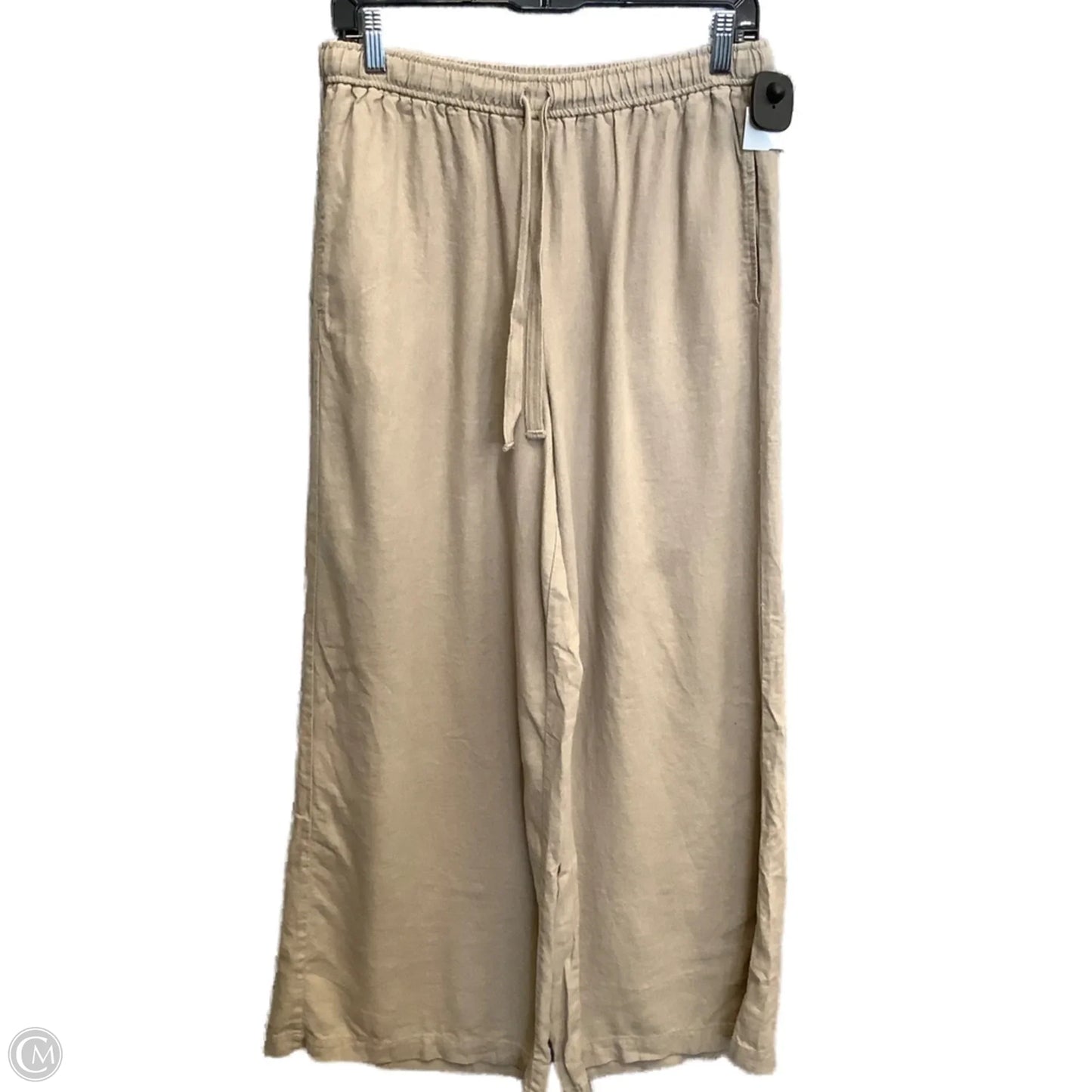 Pants Linen By Max Studio In Tan, Size: 12