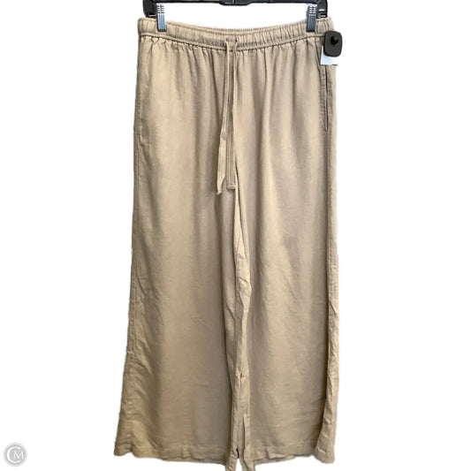 Pants Linen By Max Studio In Tan, Size: 12