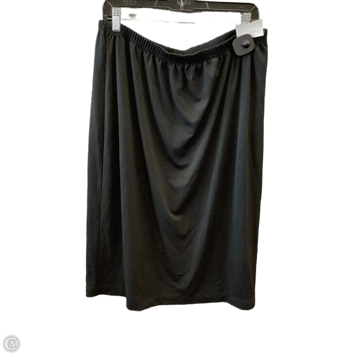 Skirt Midi By Merona In Black, Size: 2x