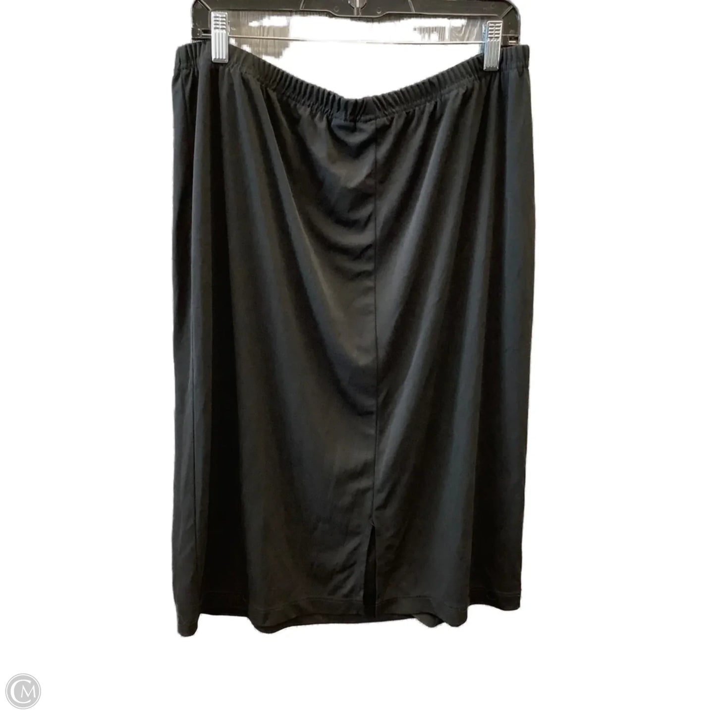 Skirt Midi By Merona In Black, Size: 2x